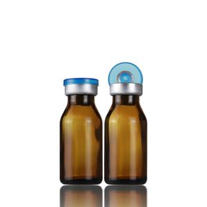 Botella de inyección de vidrio grueso, viales de medicina estériles moldeados para bacterias, 10ml - Product Image 4