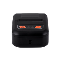 Printer kuitansi portabel Mini 58mm, Printer kode batang portabel untuk toko kopi