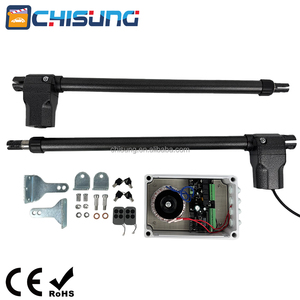Ouvre-porte automatique à bras double avec moteur DC24V, course de 600 mm, capacité de 500 kg/bras - Product Image 2