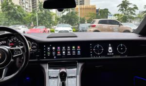 สำหรับ Porsche Panamera ปี 2017-2023 หน้าจอคู่ขนาด 12.3 นิ้ว พร้อม GPS ในตัว ทีวี จอควบคุมกลาง แดชบอร์ด หน้าจอขนาดใหญ่ ระบบนำทาง CarPlay - Product Image 3