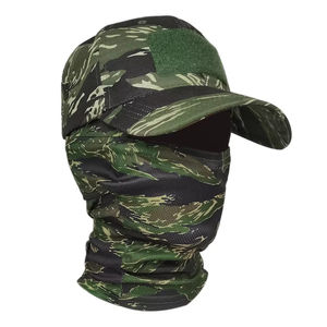 Vente en gros, casquette de baseball camouflage, ensemble de masques, camping, alpinisme, pêche, protection solaire, casquette de sport, bandana, écharpe de cou - Product Image 5