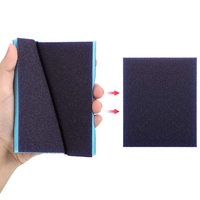 Éponge de ponçage 3000 grain, blocs de ponçage abrasifs super fins, éponge de sable lavable et réutilisable, papier de verre humide et sec, éponge pour métal