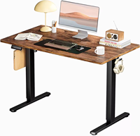 Bureau debout réglable en hauteur, bureau assis-debout électrique avec système de levage silencieux et fluide