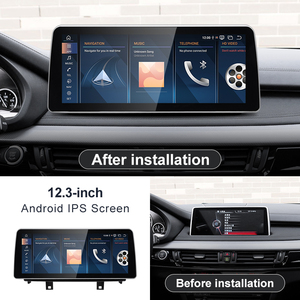 2025New ID6 ID7 ID8 <span class=keywords><strong>Android</strong></span> 13 Qualcomm680 Snapdragon6225 8GB 256GB 12,3 pulgadas para BMW X5 F15 X6 F16 Car CarPlay AUTO pantalla - Product Image 2