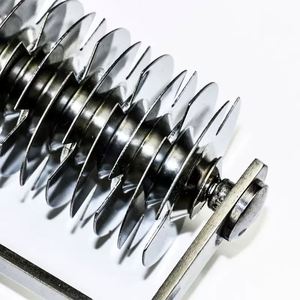 Rouleau à pâtisserie professionnel en acier inoxydable, écologique, compatible lave-vaisselle, pour la pâtisserie, les biscuits, les tartes et les croûtes - Product Image 2