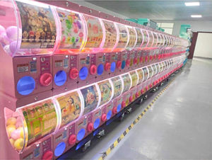 ตู้จำหน่ายของเล่นแคปซูล โครงสร้างโลหะสแตนเลส รองรับภาษาญี่ปุ่น ฮาร์ดแวร์ที่มั่นคง ปรับแต่งได้ รุ่นจำหน่ายลูกบอล - Product Image 5