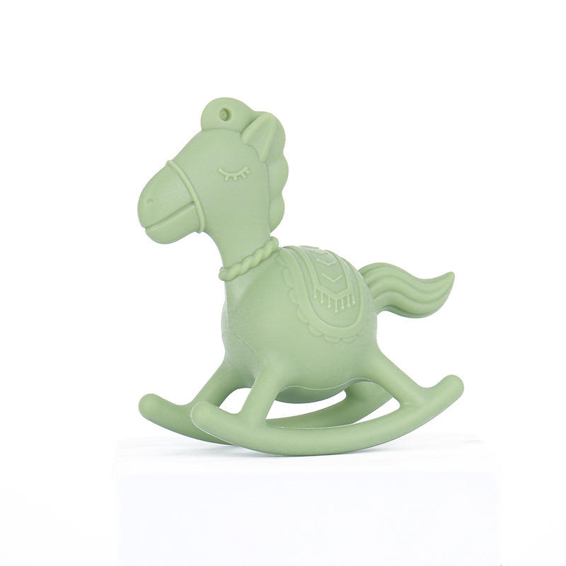 Pois vert (jouet de dentition en bois)