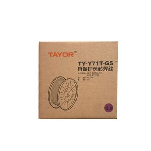 Fil de soudage à âme fluxée auto-blindé Shanghai General Brand TY-Y71T-GS 1 kg Fil de soudage MIG sans gaz Matériel en cuivre - Product Image 2