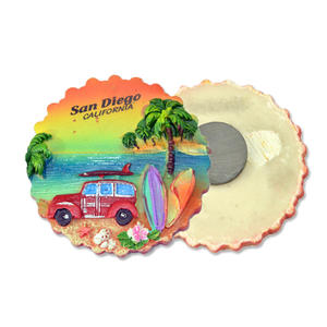 Magnete da frigo in Polyresin stile moderno personalizzato <span class=keywords><strong>per</strong></span> turisti Souvenir in resina <span class=keywords><strong>per</strong></span> la decorazione della cucina - Product Image 2