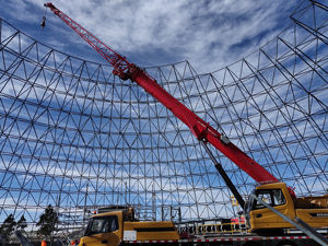 ऊर्जा की बचत 25t ट्रक माउंटेड क्रेन स्c250t4 रिमोट कंट्रोल और सुरक्षा लोड क्षण संकेतक के साथ - Product Image 2