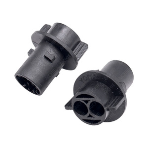 YQCXN-4 2 Pin Black Car Light <b>Socket</b> For Geely Vehicles <b>12V</b> Replacement Repair Parts - Product Image 5
