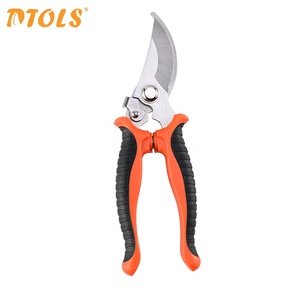 Stainless Steel Bypass <strong>Pruning</strong> <strong>Shears</strong> Spring-Loaded Non-Slip Garden <strong>Shears</strong> for Branch Fruit Tree Bonsai Trimming - Product Image 5