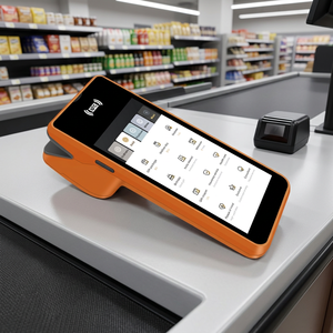 Terminal de point de vente portable Android à écran tactile capacitif, caisse enregistreuse intelligente, lecteur de cartes NFC, système de paiement - Product Image 1