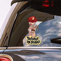 Autocollant personnalisé pour pare-chocs de voiture, logo, autocollant personnalisé, décoration de carrosserie de véhicule moto, décalcomanies pour panneaux de fenêtre de voiture