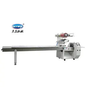 Hot Sales High Efficiency Packing Wrapper Wrapping Machine For Biscuit Snack Packing Biscuit Plant