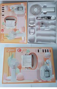 2026 Neues D96 Plus <span class=keywords><strong>3</strong></span>-in-1 Smartwatch-Set mit Bluetooth-Kopfhörern & Mini-Ventilator - IP67 Wasserdicht, Herzfrequenz-/Blutdruckmessung, Fitness - Product Image 4