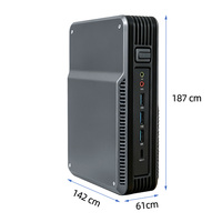 Nuevo Mini PC de Oficina de 14 Núcleos, Procesador Intel Core Ultra5 125H, Estación de Trabajo con IA, Windows 11, Computadora de Escritorio para Juegos, Microcomputadora Portátil