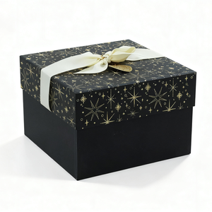Factory Customized Eco-Friendly <b>Biodegradable</b> Heavy-Duty Heaven Earth Cover <b>Paper</b> Gift Box Recyclable Custom Logo Size Contact - Product Image 5