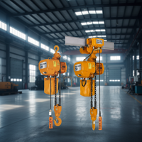Palans électriques à chaîne industriels de 1 à 10 tonnes HHBB pour la construction d'ateliers