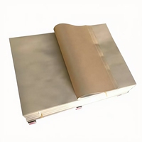 Rouleau de papier Fusen brun en gros, résistant à l'humidité, recyclable, écologique, compatible jet d'encre, personnalisable, test liner, biodégradable