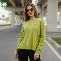 Cardigan pour femme en laine pure 100% certifiée GOTS & OEKO-TEX | Fabrication sur mesure avec bouton floral et dentelle