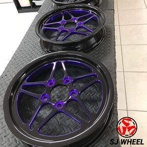 Nuevas Llantas Forjadas Beadlock SJ de 1 Pieza <span class=keywords><strong>15x10</strong></span> 17x4.5J 17x5J 18x5J 17x10J 17x11J 5*112 5*114.3 5*120 para Nissan GTR M340i BMW Honda - Product Image 2