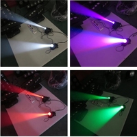 Mini 10W RGBW LED Disco Ball Pinspot Projecteur Faisceau Spot Lights DMX Spots DJ Home Party Éclairage de scène