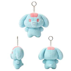 Portachiavi Personalizzato in Peluche a Forma di Elefante, Morbido Giocattolo Animale, Ciondolo per Borsa, Mascotte dello <span class=keywords><strong>Zoo</strong></span>, Souvenir, Regalo, Portachiavi in Peluche per Parchi a Tema, <span class=keywords><strong>Zoo</strong></span> e Bambini - Product Image 4