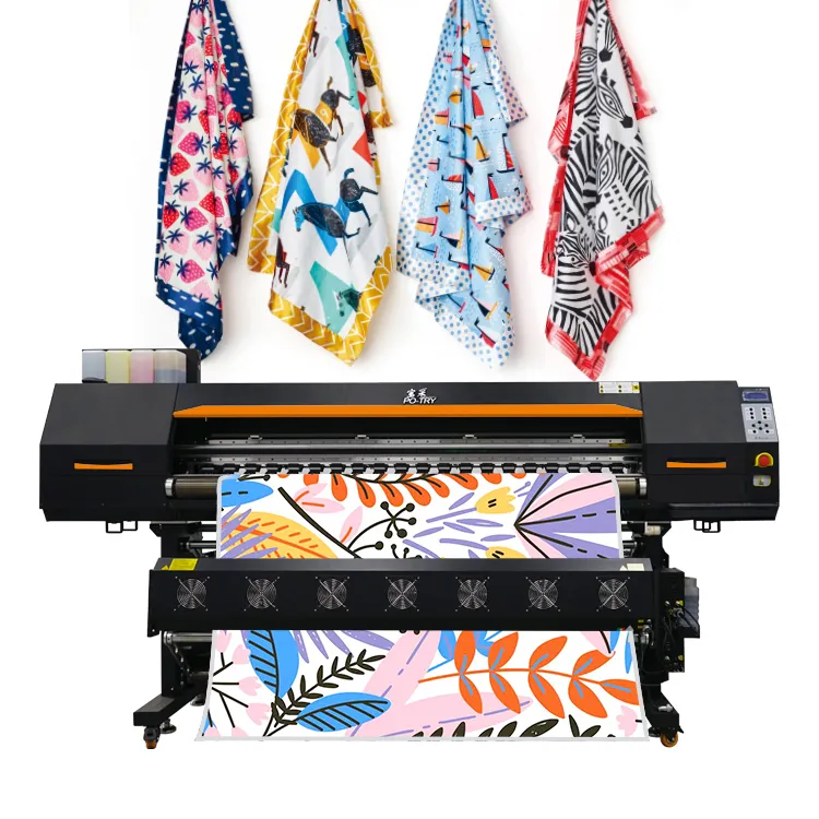 2head 1.8m Factory Direct Sale Sublimation Printer For Heat Transfer Textile Printing