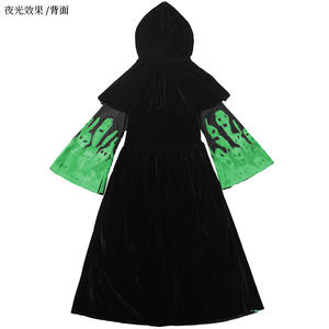 Costume d'Halloween squelette d'<span class=keywords><strong>horreur</strong></span> de haute qualité, très demandé, pour fête parent-enfant, cosplay, enfants et adultes - Product Image 5