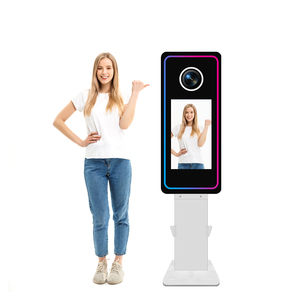 Miroir magique pour selfie sur pied avec imprimante photo pour mariage et fête - Product Image 6
