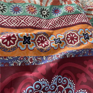 México diseño pigmento Impresión de China, venta al por mayor de flores de tela de sábana para textiles ropa de cama conjunto - Product Image 6