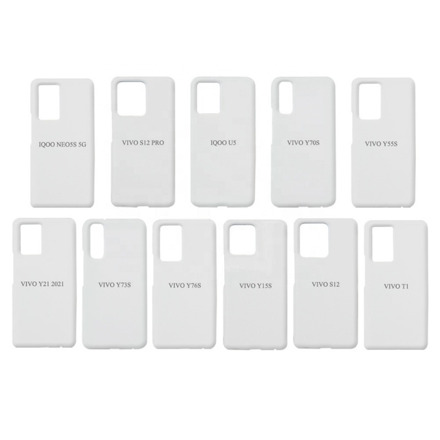 Novelsub 3D Matte Sublimation Blanks Plastic Phone Case for Vivo Y Series Y15S/Y21/Y55S/Y70S/S12 Pro-Shockproof Waterproof