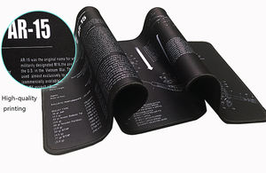 Tapete de Limpeza de Arma de Fogo de Alta Qualidade e Tamanho Personalizado, Tapete de Mesa Grande de Borracha, Impermeável, Antiderrapante e à Prova de Arranhões - Product Image 3