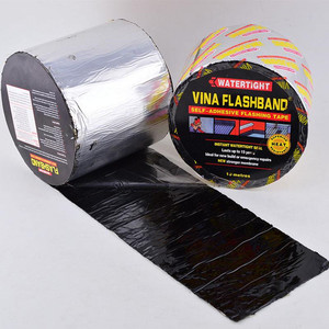 Cinta Impermeabilizante Autoadhesiva de Betún de 1.0mm, 1.2mm, 1.5mm para Techos, Balcones y Reparación de Goteras en Alféizares de Ventana - Product Image 1