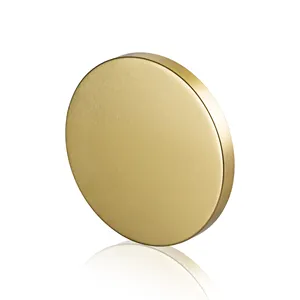 4-inch giá rẻ tinplate nến Jar Nắp bạc vàng đồng màu đen với Silicone PE niêm phong vòng cho Lọ nến thủy tinh