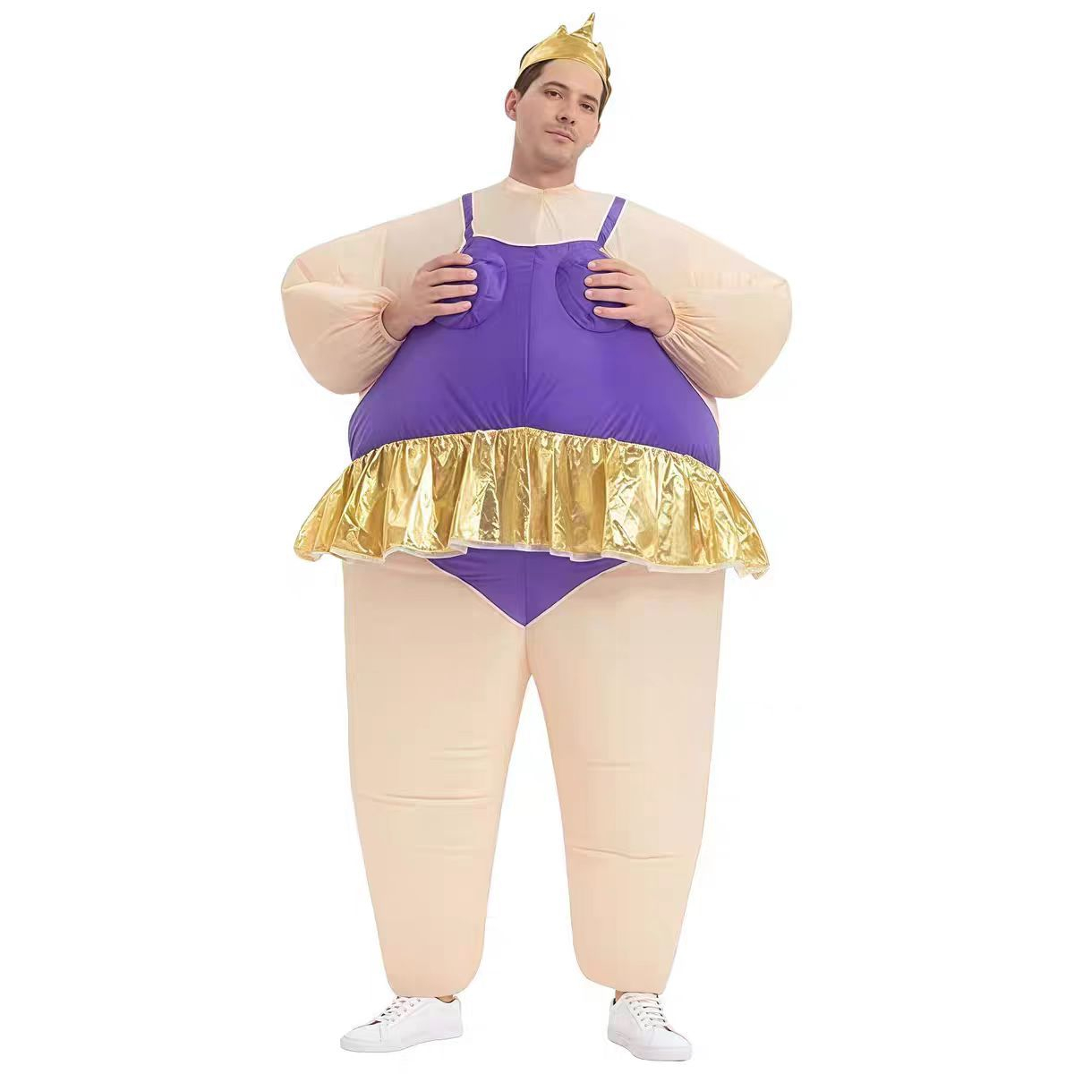 Ballerine violette (taille adulte)
