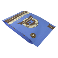 Sacs d'emballage en papier kraft avec fermeture éclair en plastique thermoscellable, impression personnalisée, pour fruits secs, chips et autres aliments