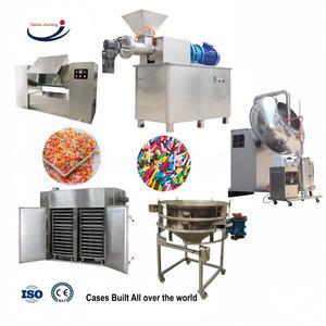 तकनीकी समर्थन और व्यंजनों के साथ वर्मीसेली केक कैंडी बनाने की मशीन (वर्मीसेली 0.8-2 मिमी) - Product Image 1