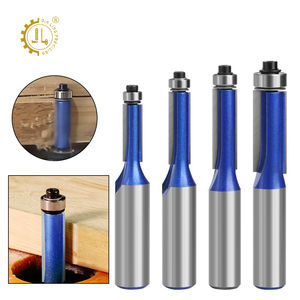 6 mm Shank Flush Trim <strong>Bit</strong> <strong>1</strong>/4 Trimming <strong>Bit</strong> Flush Trim <strong>Router</strong> <strong>Bit</strong> <strong>2</strong> Bearing for Wood Working - Product Image 3