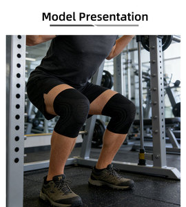 Soporte <span class=keywords><strong>de</strong></span> Rodilla OEM con Almohadilla <span class=keywords><strong>de</strong></span> Silicona, Estabilizadores Laterales Profesionales, Soporte <span class=keywords><strong>de</strong></span> Rodilla con Compresión <span class=keywords><strong>de</strong></span> Resorte - Product Image 2