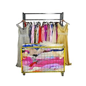 터키 초침 의류 하이 칼라 캐주얼 면 이브닝 웨딩 원피스 믹스 사이즈 판매 베일 - Product Image 6