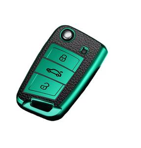 VW Golf 7 MK7 Tiguan MK2 Soft TPU Key Case Cover Car Key Accessories <span class=keywords><strong>Protector</strong></span> para <span class=keywords><strong>SEAT</strong></span> Ateca <span class=keywords><strong>Leon</strong></span> FR 2 Ibiza Skoda Octavia A7 - Product Image 1