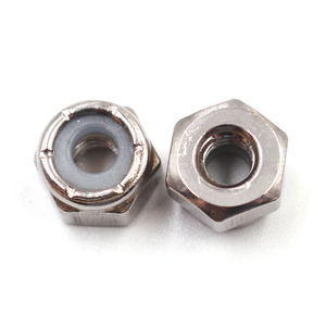 Masukan nilon kacang mengunci sendiri ASME <span class=keywords><strong>ANSI</strong></span> B18.16.6 DIN982 985 kacang kesehatan stok pabrik SS304 316 OEM ODM mur - Product Image 5