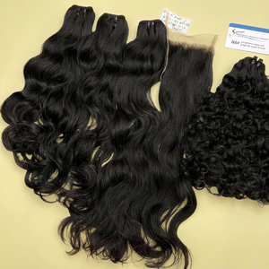 มีสินค้าพร้อมส่ง ผมเวียดนามแท้ เกรดพรีเมียม แบบดับเบิ้ลดรอว์น ลอนธรรมชาติ สำหรับต่อผม ราคาขายส่ง - Product Image 1