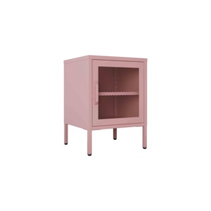Armario de Almacenamiento Moderno Personalizado con Puerta de Malla Metálica Individual, Marca Bizoe, Alta Calidad, Garantía de 3-5 Años, para Sala de Estar y Dormitorio - Product Image 2
