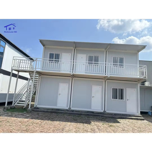 Casa Prefabricada Desmontable Resistente al Viento, Casa Contenedor Modular con Estructura de Acero, Cabaña Móvil para Campamentos, Dormitorio, Casa Portátil en Venta - Product Image 3