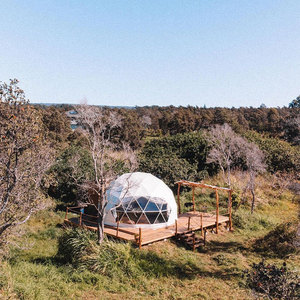 Factory Price and Business Diameter <b>7</b> m Dome Tent Luxurious Hotel Outdoor Waterproof UV Resistance <b>Fire</b> Cool Resistance - Product Image 6