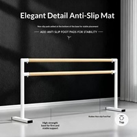Barre de pole dance mobile pour la maison, studio de danse professionnel, entraînement d'étirement des jambes, barre simple personnalisable, adulte unisexe