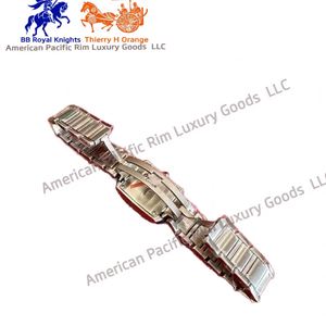 Elegante Reloj Cuadrado de Lujo para Mujer con Correa de Acero Inoxidable, Reloj de Cuarzo Impermeable para Dama con Detalles de Diamantes, en Caja, Accesorio de Lujo - Product Image 2